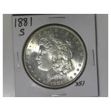 1881-S Morgan Silver Dollar