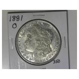 1881-O Morgan Silver Dollar
