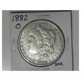 1882-O Morgan Silver Dollar