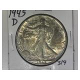 19145-DWalking Liberty Half Dollar