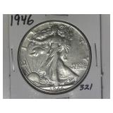 1946 Walking Liberty Half Dollar