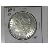 1880-O Morgan Silver Dollar