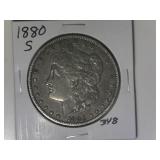 1880-S Morgan Silver Dollar