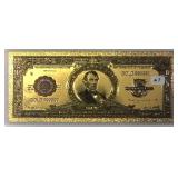 1923 Copy  Lincoln $5 Gold Note