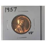 1957 Lincoln Wheat Cent