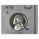1975-S Proof Jefferson Nickel