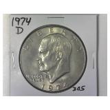 1974-D Ike Dollar