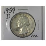 1959-D Washington Quarter