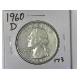 1960-D Washington Quarter