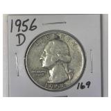 1956-D Washington Quarter