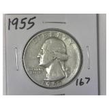 1955 Washington Quarter