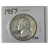1957 Washington Quarter