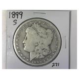 1899-S Morgan Silver Dollar