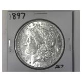 1897 Morgan Silver Dollar