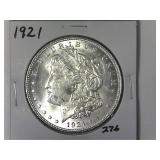 1921 Morgan Silver Dollar