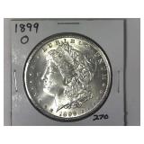 1899-O Morgan Silver Dollar