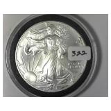 2001 1 OZ American Silver Eagle Dollar