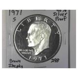 1971-S 40% Silver Proof Ike Dollar