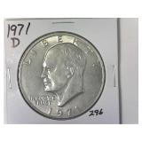 1971-D Ike Dollar