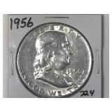 1956 Franklin Half Dollar