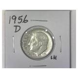 1956-D Roosevelt Dime