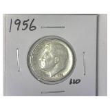 1956 Roosevelt Dime
