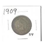 1909 Indian Head Cent