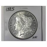 1885 Morgan Silver Dollar