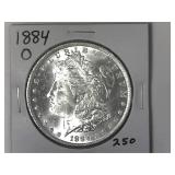 1884-O Morgan Silver Dollar