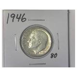1946 Roosevelt Dime
