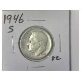 1946-S Roosevelt Dime