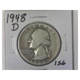 1948-D Washington Quarter