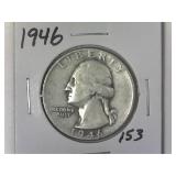 1946 Washington Quarter