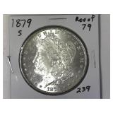 1879-S Rev of 79 Morgan Silver Dollar