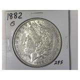1882-O Morgan Silver Dollar