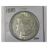 1880 Morgan Silver Dollar
