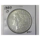 1880-O Morgan Silver Dollar