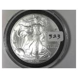 2002 1 OZ American Silver Eagle Dollar