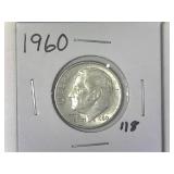 1960 Roosevelt Dime
