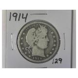 1914 Barber Quarter