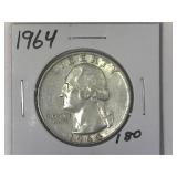 1964 Washington Quarter
