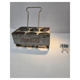 Vintage Coca-Cola Metal Bottle Carrier