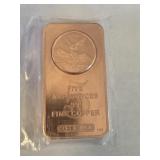 Libertad .999 Copper 5oz. Bar