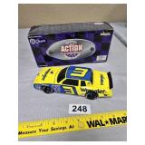 Vintage Wrangler Car Die Cast Coin Bank earnhardt
