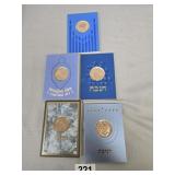 Jewish Hanukkah Coins Lot