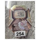 pokemon collector cards in tin factory sealed