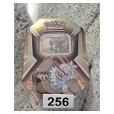 pokemon collector cards in tin factory sealed