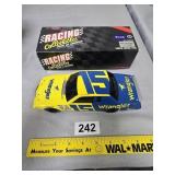 Vintage Wrangler #15 Die Cast Car Coin Bank