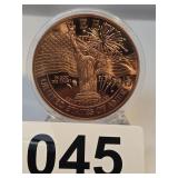 250th USA Anniversary .999 Copper 1oz. Commerative