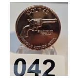 Colt 45 .999 Copper 1oz Round